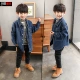 Bé trai cộng áo sơ mi nhung dài tay thu đông 2018 áo trẻ em mới ấm ấm dày vỏ nhỏ quần áo trẻ em Hàn Quốc