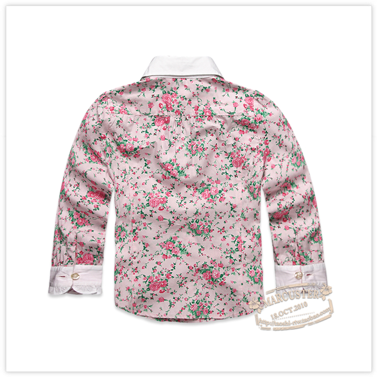 Chemise fille à manche longue - Ref 2084882 Image 14