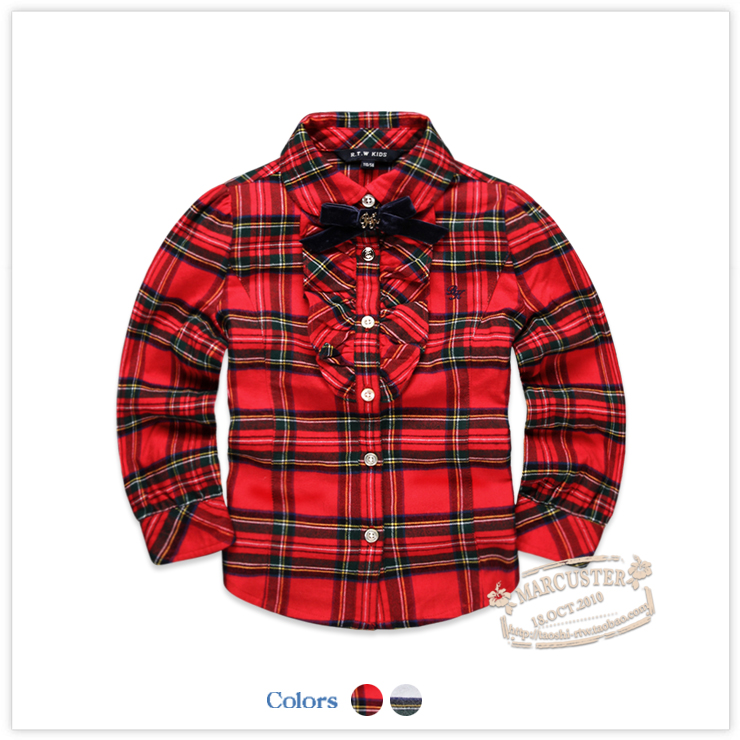 Chemise fille à manche longue - Ref 2085656 Image 13