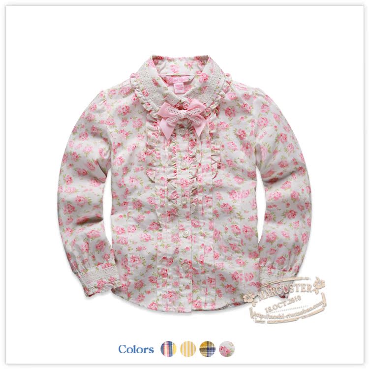 Chemise fille à manche longue - Ref 2084503 Image 16