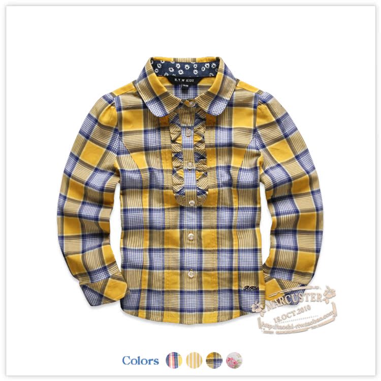 Chemise fille à manche longue - Ref 2084503 Image 15