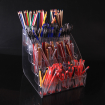 Pen holder pen display stand stationery store supermarket pen holder pencil ball point pen gel pen gel pen eyebrow pen display rack