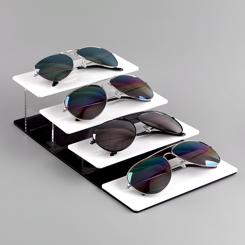 Glasses storage layer shelf Home shop glasses shelf display stand Acrylic desktop display stand Glasses display stand
