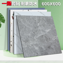 Floor stickers self-adhesive net red imitation marble pvc household refurbished cement floor directly paved thick wear-resistant floor leather