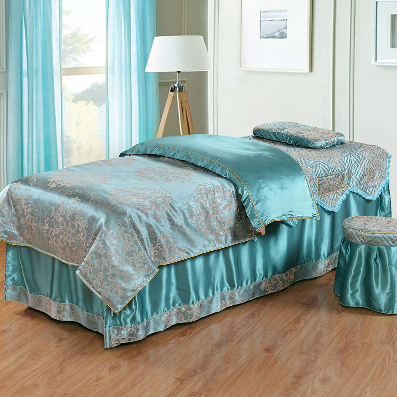 Mới đặc biệt phong cách châu Âu cao cấp bông bedspread đẹp phụ thuộc vào thẩm mỹ viện bedspread 80 rộng chung - Trang bị tấm khăn trải giường spa