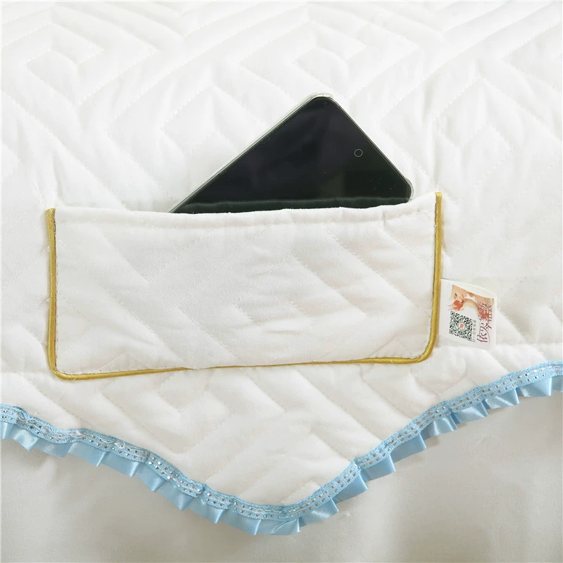 giường mới nơ denim bedspread vẻ đẹp massage spa Body Skin bông tinh khiết bộ thẩm mỹ viện thường gặp - Trang bị tấm
