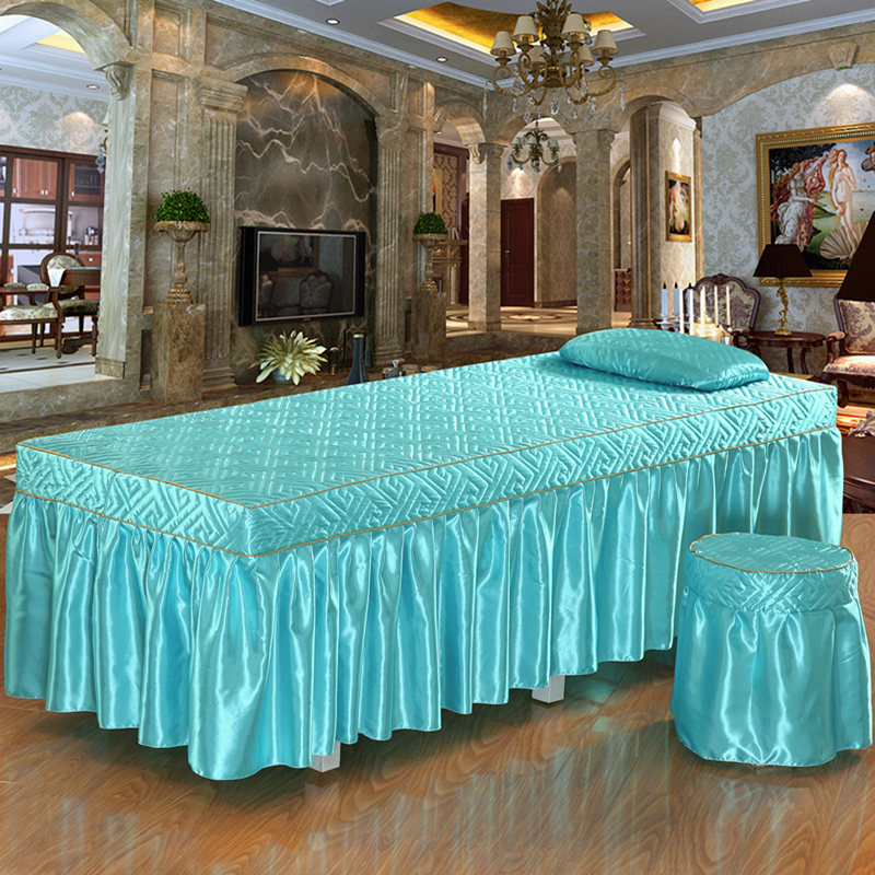 Beauty khăn trải giường gia đình bốn bông cao cấp là bông trải giường massage tại thẩm mỹ viện gia đình bốn - Trang bị tấm ga trải giường spa