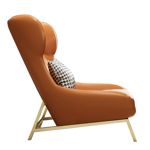 После легкой роскоши, современное скандинавское повседневное кресло маленькие подразделения одиночное диван стул гостиная гостиная