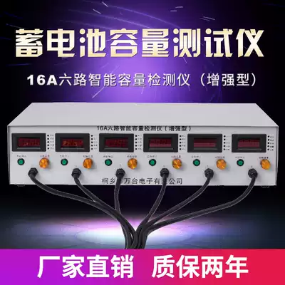 Wantai 6-way 16A electric vehicle discharge instrument battery capacity tester six-way smart battery detector