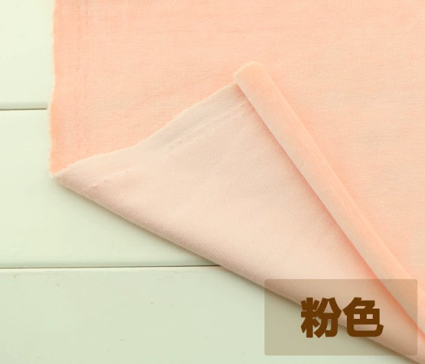 Cotton vải nhung hữu cơ vải Cotton dệt kim trẻ em quần áo búp bê vải DIY handmade chất liệu flannel