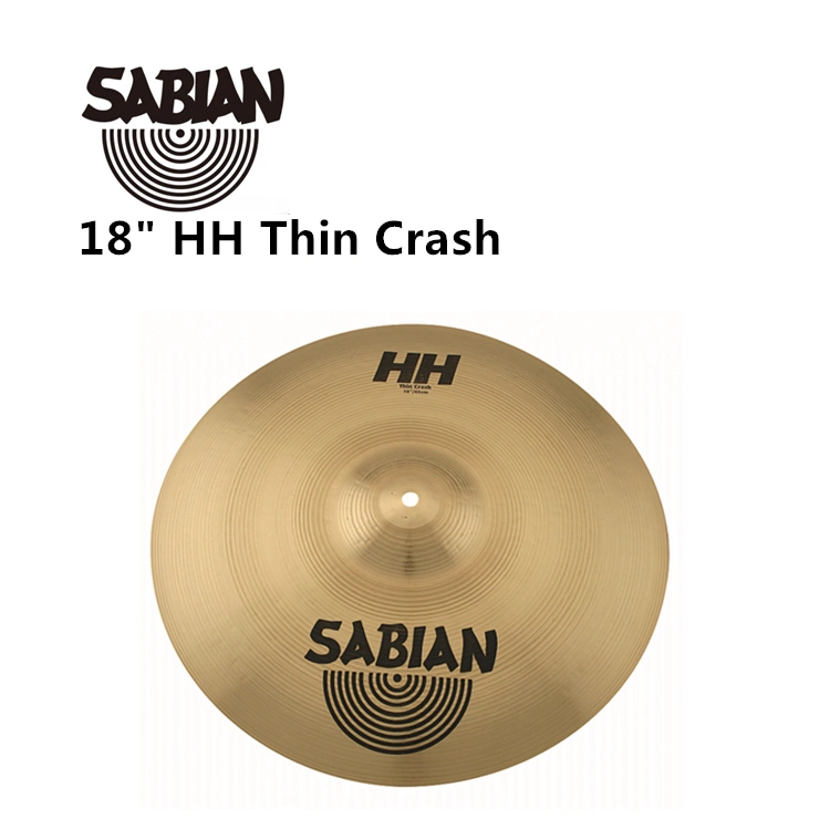 Nhạc cụ Great Wall SABIAN Sabine HH Series 18-inch Thin Crash Thin Crash Accent Cymbal 11806 - Phụ kiện nhạc cụ