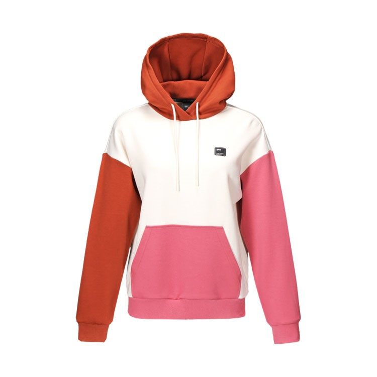 Noble Bird Tandem Hat Casual Thick Cotton Woman 2022 Spring Autumn Season Knitted Splicing Fashion Student Hooded Sweatshirt 4421F18