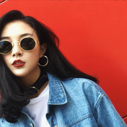 Брендовые пляжные солнцезащитные очки на солнечной энергии, в корейском стиле, популярно в интернете