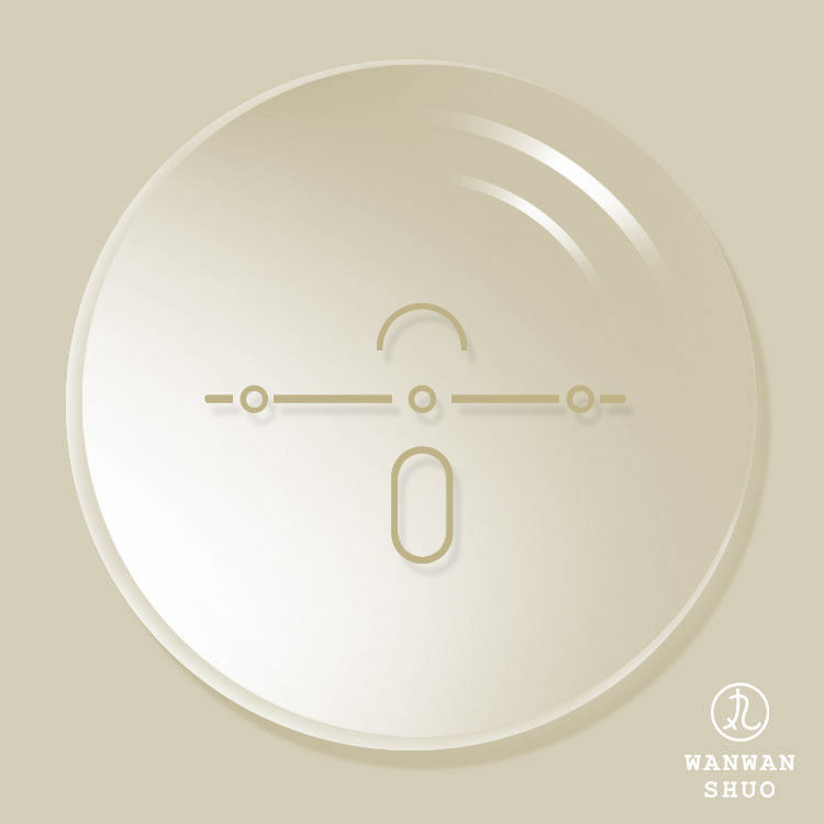 Marumaru said 1 56 1 61 1 67 anti-fatigue multifocal lens myopia hyperopia presbyopia dual-use lens