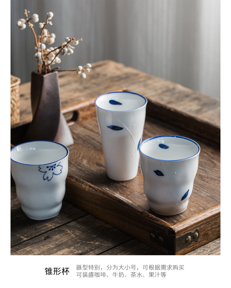 Lototo Japanese ceramics tableware bowls a single household high against the small iron rice bowls bowl dessert bowl of water