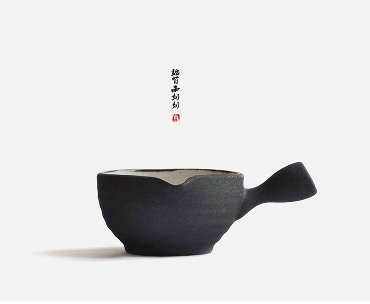 Lototo Japanese - style tableware ceramic bowl creative household creative seasoning sauce bowl bowl of hot pot dishes with juice bowl