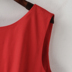 Phụ nữ mới 2019 hè nữ không tay dây thắt lưng cao váy vest - Váy eo cao đầm body nhún eo Váy eo cao