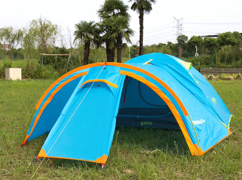 lều cắm trại mỹ Thiết bị ngoài trời lều Himalayan cung cấp khả năng chống nắng và bóng mát cho một phòng và một phòng khách đôi phụ kiện lều cắm trại mở rộng lều glamping bán lều cắm trại cũ