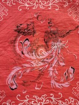 The price of two old pure cotton Sixi Dragon and Phoenix handkerchiefs from the 1980s. It is inevitable that some of the corners in stock will be yellowed.