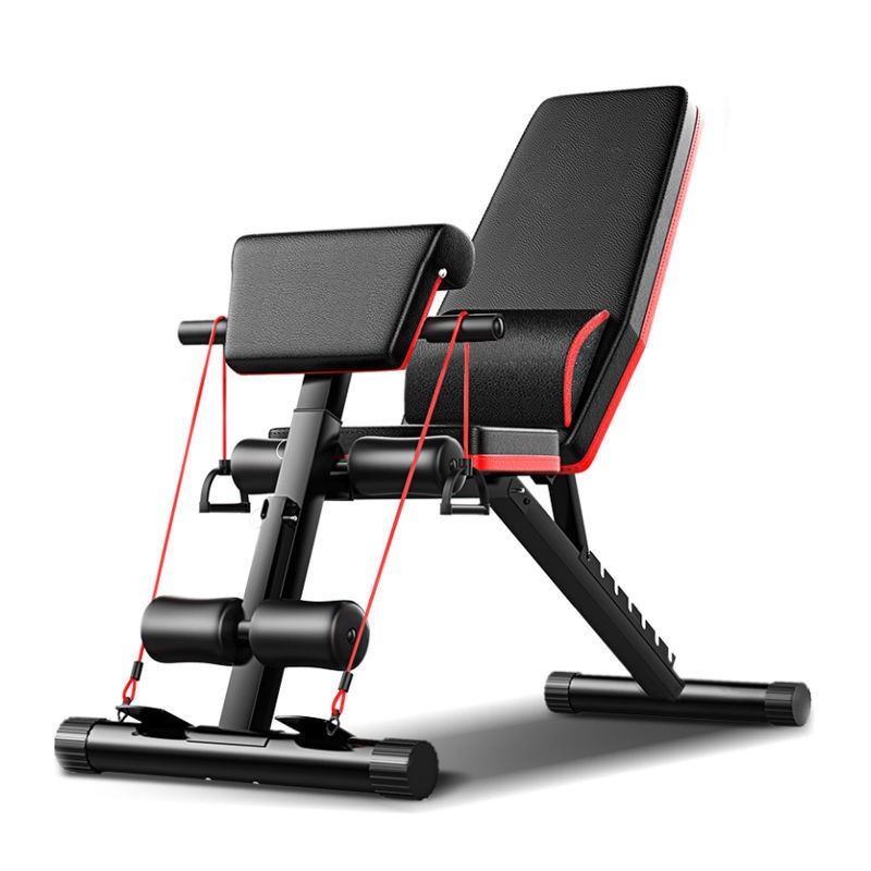 Dumbbell bench male sit-up fitness equipment home auxiliary multi-functional abdominal muscle board fitness chair bird bench press bench