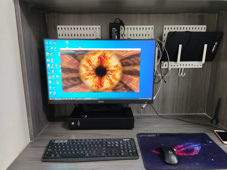 ITX корпус независимый дисплей все в одном ночник трава дисплей корпус MATX настольный A4 1U мини корпус