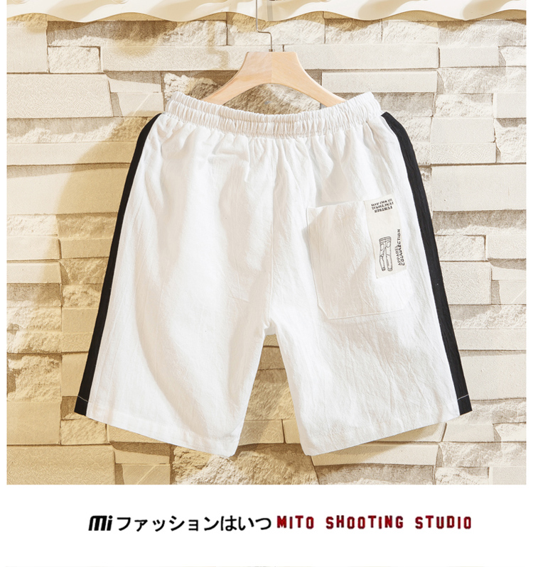 Mùa hè 13 thanh thiếu niên 14 bé trai lớn 15 quần nam cotton 16 năm quần short 17 tuổi học sinh trung học cơ sở - Quần Jogger quần kaki