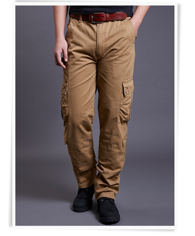 Mùa thu và mùa đông overalls quần yếm nam mạnh mẽ siêu mặc quần nam thanh niên thẳng lỏng kích thước lớn quần giản dị quần nam quần jean ống rộng nam