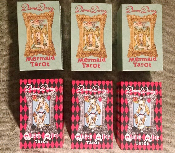 queen alice tarot alice tower mermaid tarot mermaid tower dame darcy