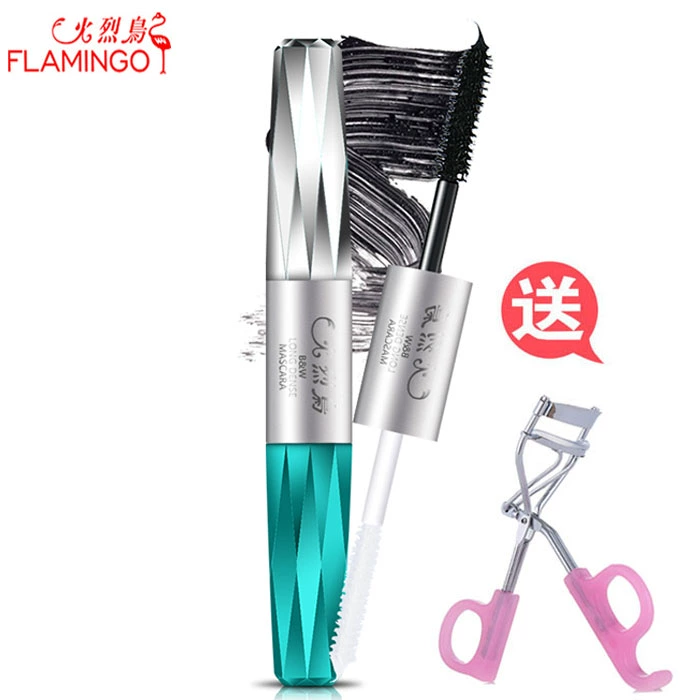 [Miễn phí vận chuyển] chính hãng flamingo Mascara hiệu quả kép nuôi dưỡng và sửa chữa dài và dày không thấm nước - Kem Mascara / Revitalash