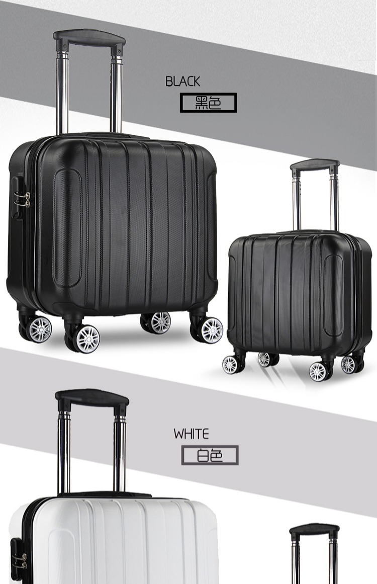 Tùy chỉnh logo16 inch xe đẩy nhỏ nội trú nam và nữ mini trẻ em hộp hành lý nhỏ dễ thương túi du lịch nhỏ 18 - Va li vali cao cấp