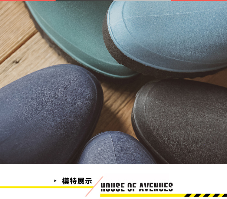 Giày ủng nam đi ủng thấp Giày đi mưa ống ngắn chống trượt Giày cao su - Rainshoes giày thể thao nam chống nước