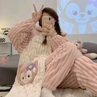 6011 Pocket Little Fox Apricot Powder (брюки) [толстые три слоя хлопка]