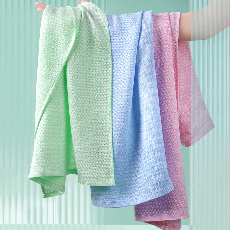 Bamboo Fiber Ice Silk Pillow Towel, Summer Cool Pillow Towel, a Pair of Couple's Pillow Towels, Thin Summer Cooling Pad Bamboo Fiber Ice Silk Pillow Towel, Summer Cool Pillow Towel, a Pair of Couple's Pillow Towels, Thin Summer Cooling Pad