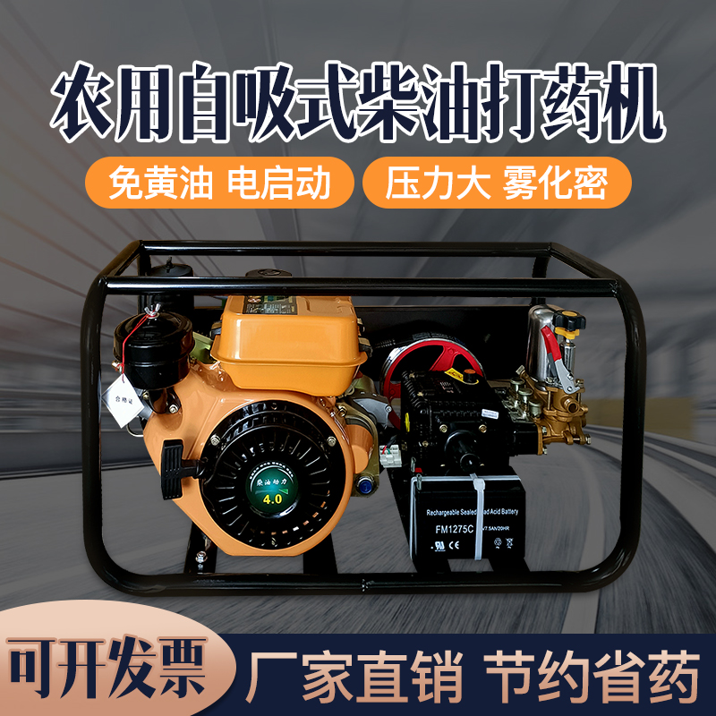 Diesel Petrol Spray Machine Straight Up High Pressure Free Cream All Agricultural New Beaten Pesticide Spray Mist Machine