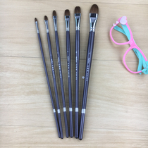 Mingji stationery watercolor pen set water chalk 6 sets Paint Pencil Paint acrylic brush