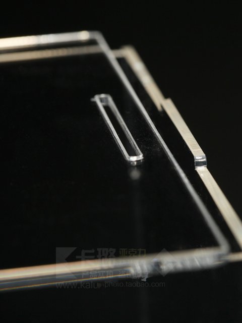 亚克力手办展示盒拼装式模型防尘盒公仔摆件泥人软陶透明收纳盒