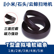 Adapted millet 1S stone cloud whale J1 sweeper human virtual wall magnetic stripe Anti-collision intercepting soft magnetic strip accessories
