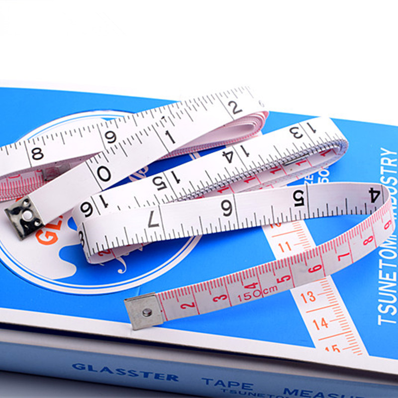 Japanese leather ruler TDS ruler measuring clothes ruler three circumference ruler tailor ruler clothing ruler height ruler soft leather ruler