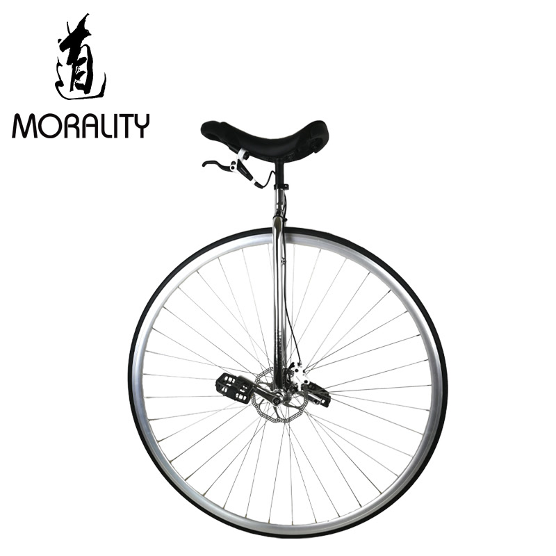 40-inch Morality ethical road unicycle oversized single-wheel bicycle long-distance travel balanced travel