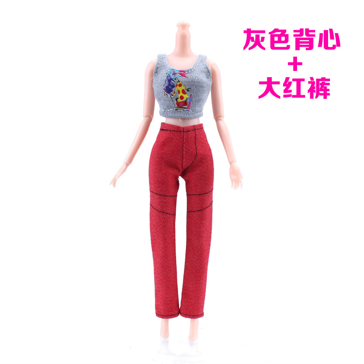 Barbie quần áo pha lê giày cao gót chơi nhà búp bê quần áo váy áo cưới phụ kiện búp bê bjd
