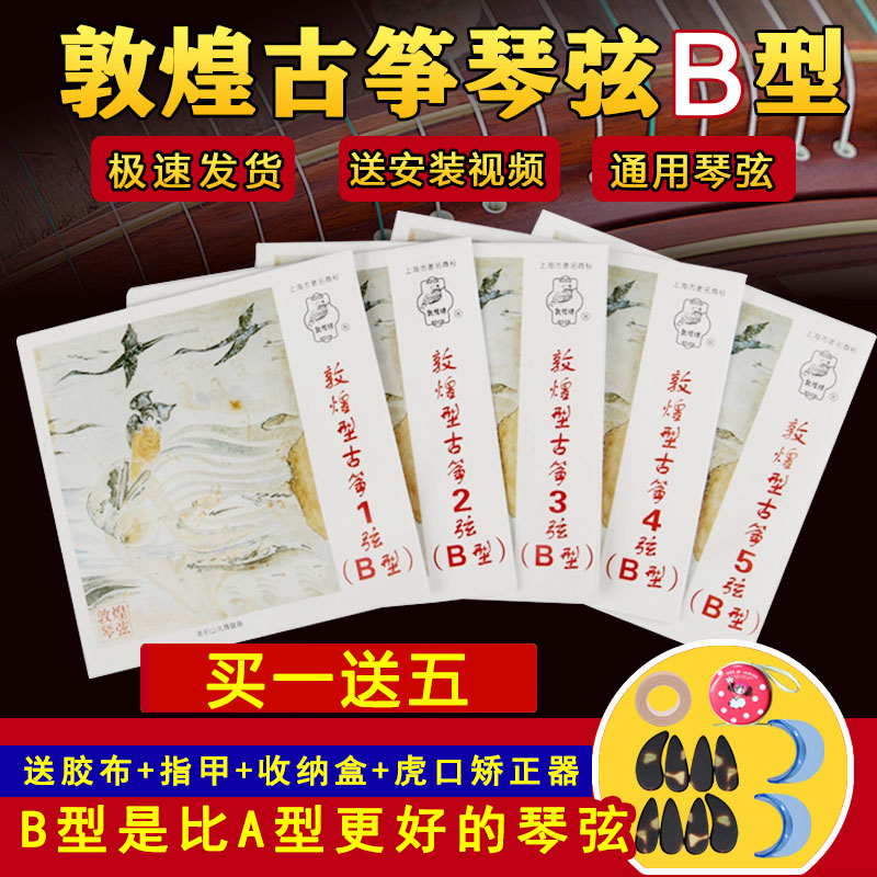 Guzheng string standard general Dunhuang Guzheng string B-type string performance type 1-21 string a full set of single Guzheng strings