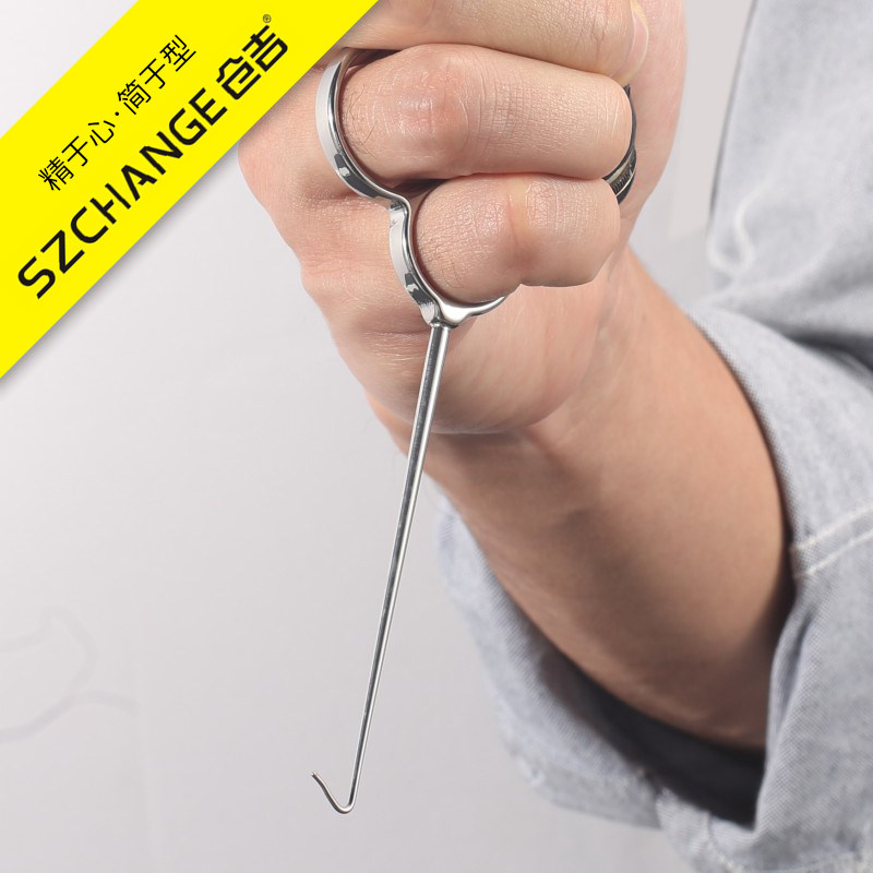 Bin Giri Ring Decouple 304 Stainless Steel Fishing Fetch Hook decouple Fast fish fishing Fishing Accessories