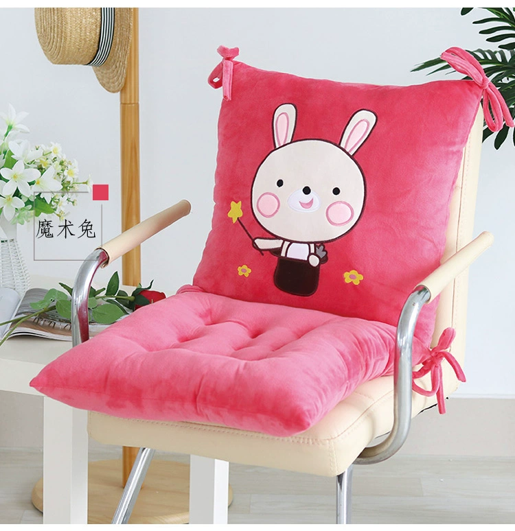 Cartoon Xiêm ghế đệm pad văn phòng đệm ghế máy tính đệm trở lại pad mùa đông dày hơn một sinh viên - Ghế đệm / đệm Sofa đệm lót ghế