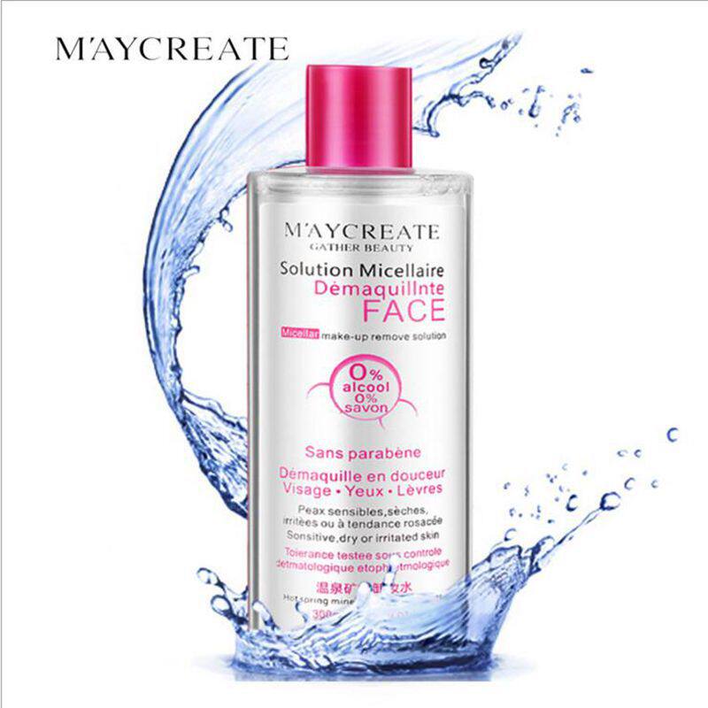 MayCreate non-irritating makeup remover makeup remover makeup remover face eye and lip deep cleansing makeup 300ml
