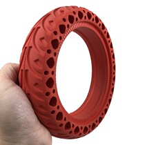 Xiaomi Electric Scooter Tire 81 2x2 Rhomboid Hole Honeycomb Solid Tire Shock Absorbing 8 5 inch internal tire
