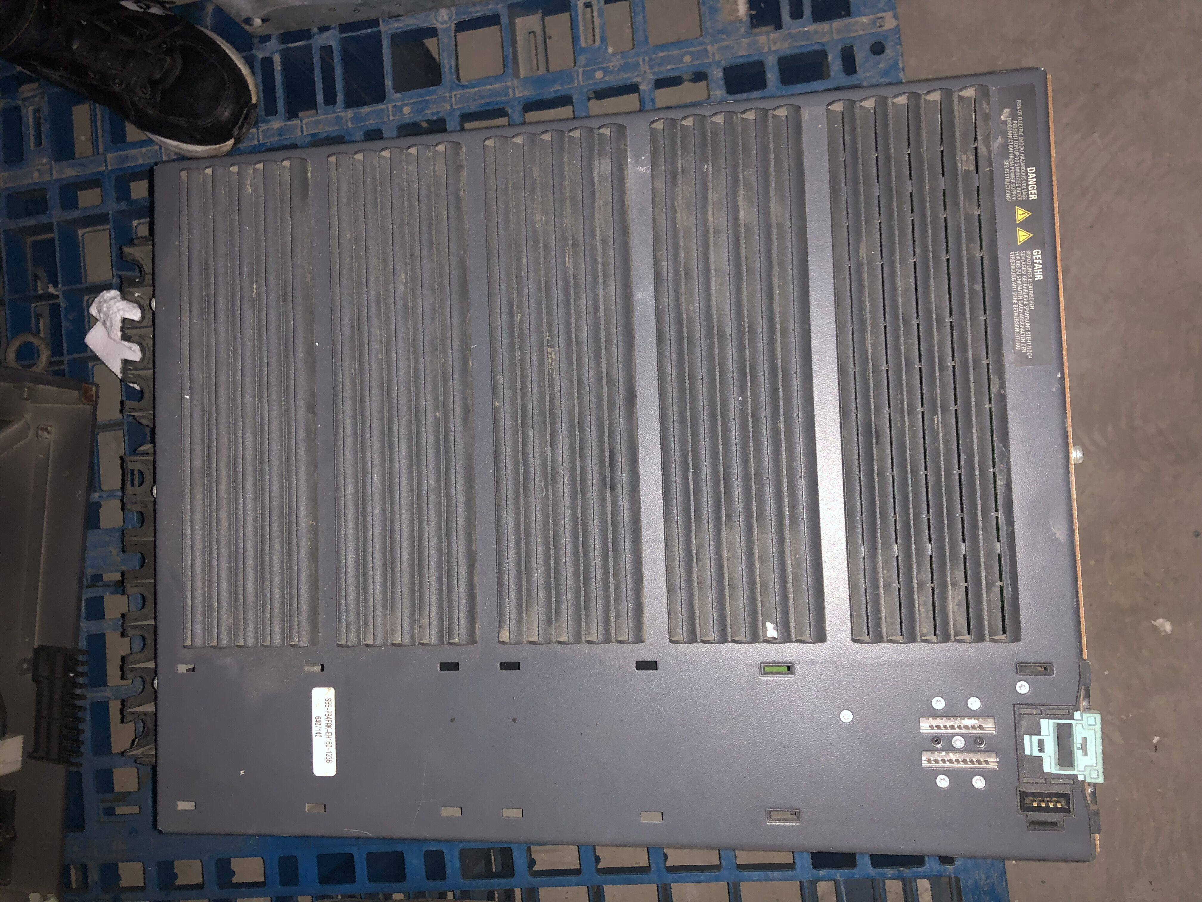 The Siemens frequency inverter 6SL3210-1SE3-1UA0