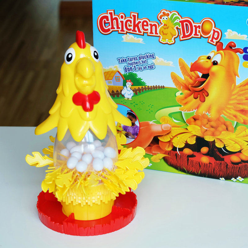 Hens Lower Egg Puzzle Table Tour Fun Plucking Children Toy Home Parenting Interactive Tabletop Games 405