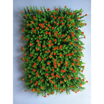 Plastic lawn simulated lawn fake lawn green plant wall background wall plant wall fake grass wall decoration