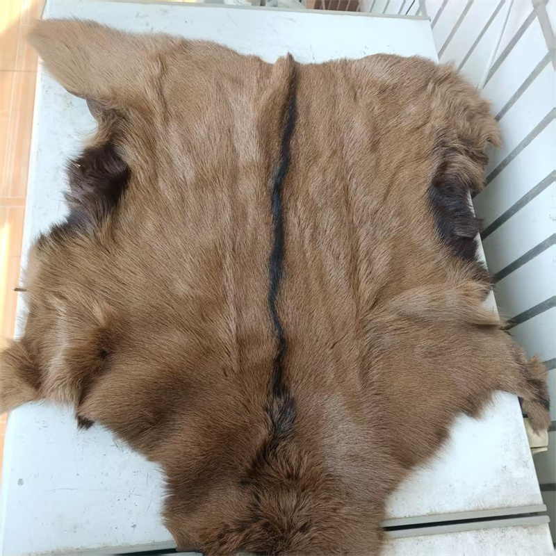 ウルグアイ産ラムスキン、スプリングボックレザー、ハンドバッグ、装飾用毛皮、革製品