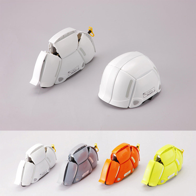 Japan TOYO battery bicycle riding helmet helmet foldable construction site portable earthquake